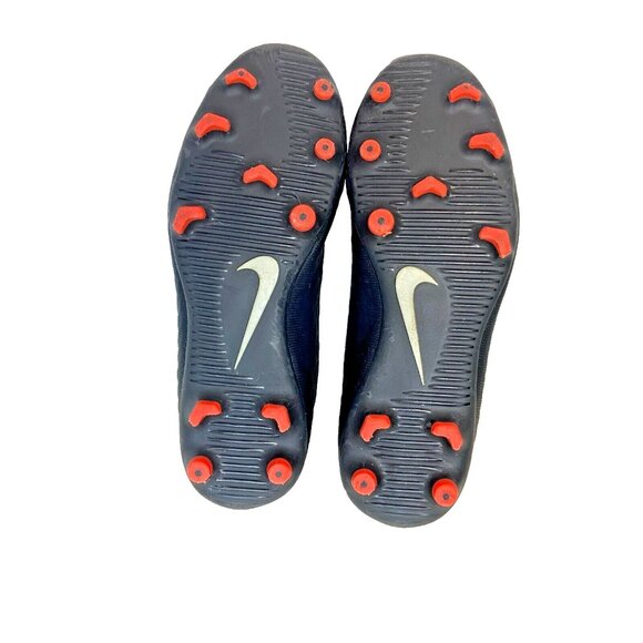 Nike Hypervenom Soccer Cleats Black Silver Size 3Y - Picture 5 of 9